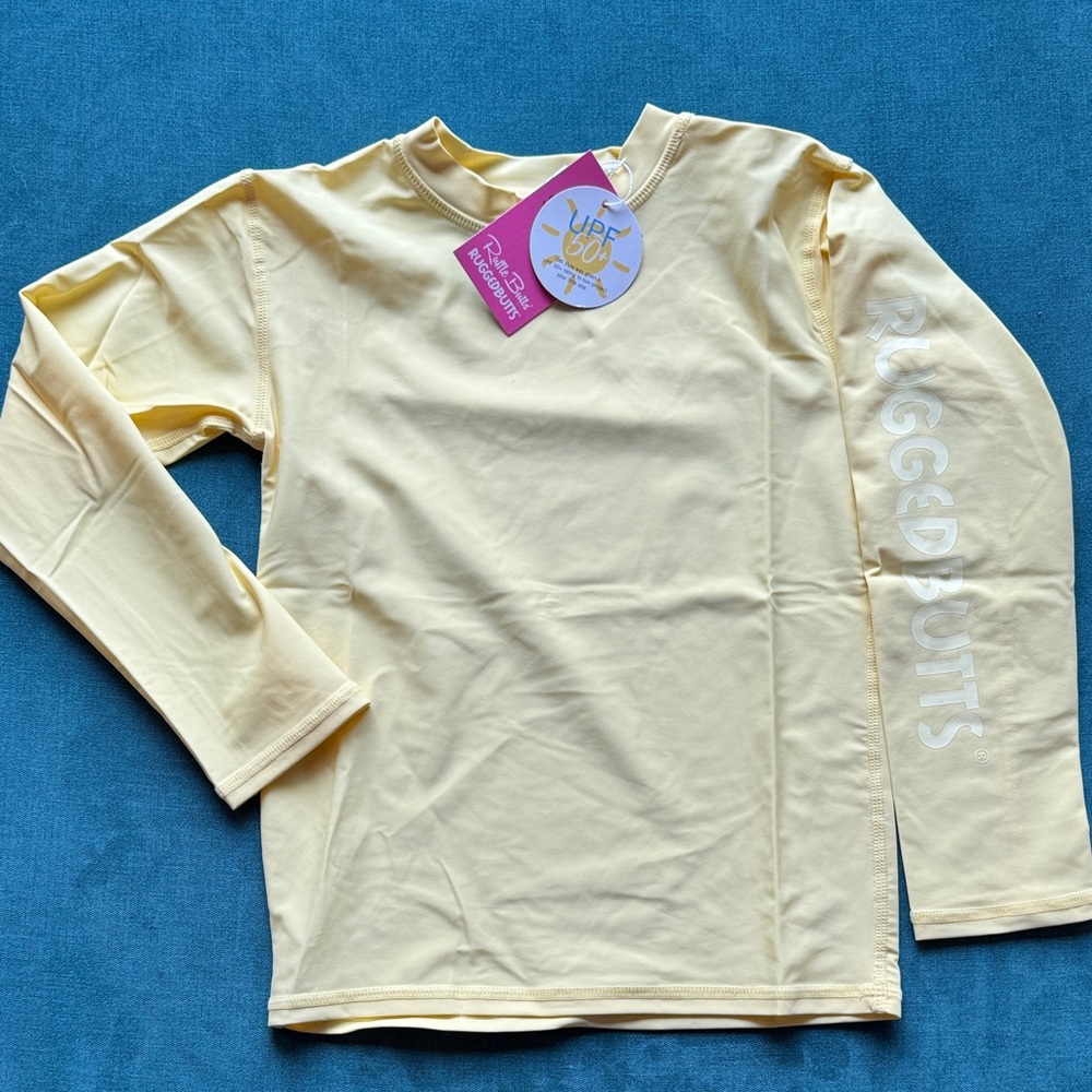Ruggedbutts Banana Yellow Long Sleeve Rashguard
